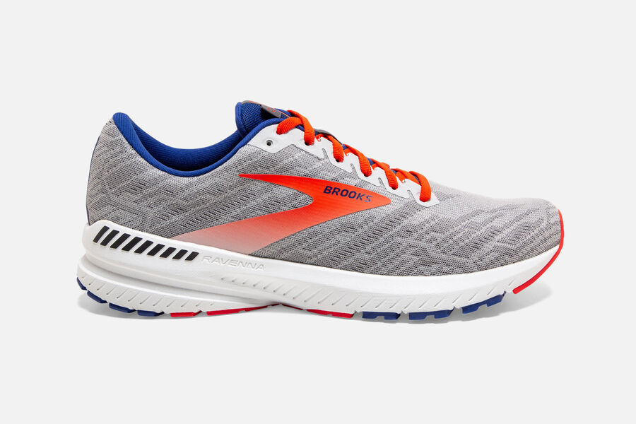 Zapatillas Running Brooks Ravenna 11 Hombre Gris/Rosas Ofertas RLQE37049